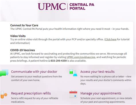 upmc patient portal|upmc for life patient portal.